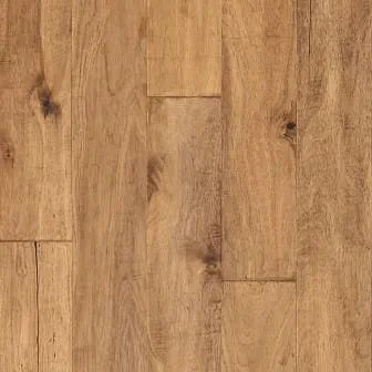 Hardwood floor on display