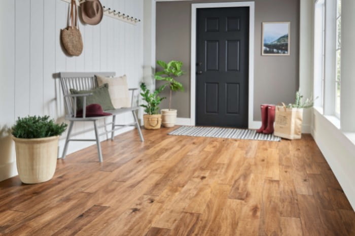 Mannington flooring, available at ProSource Wholesale, withstands what life in the household can offer