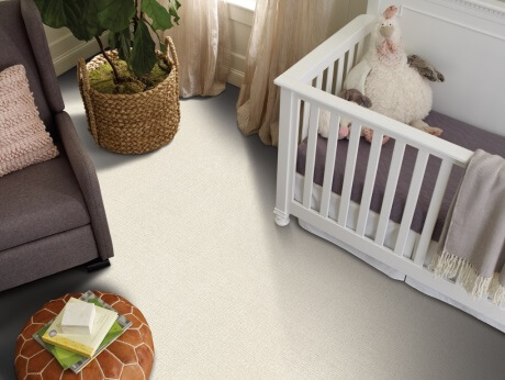 Resista Plus H2O waterproof carpet, available at ProSource Wholesale, provides warmth and comfort in active households