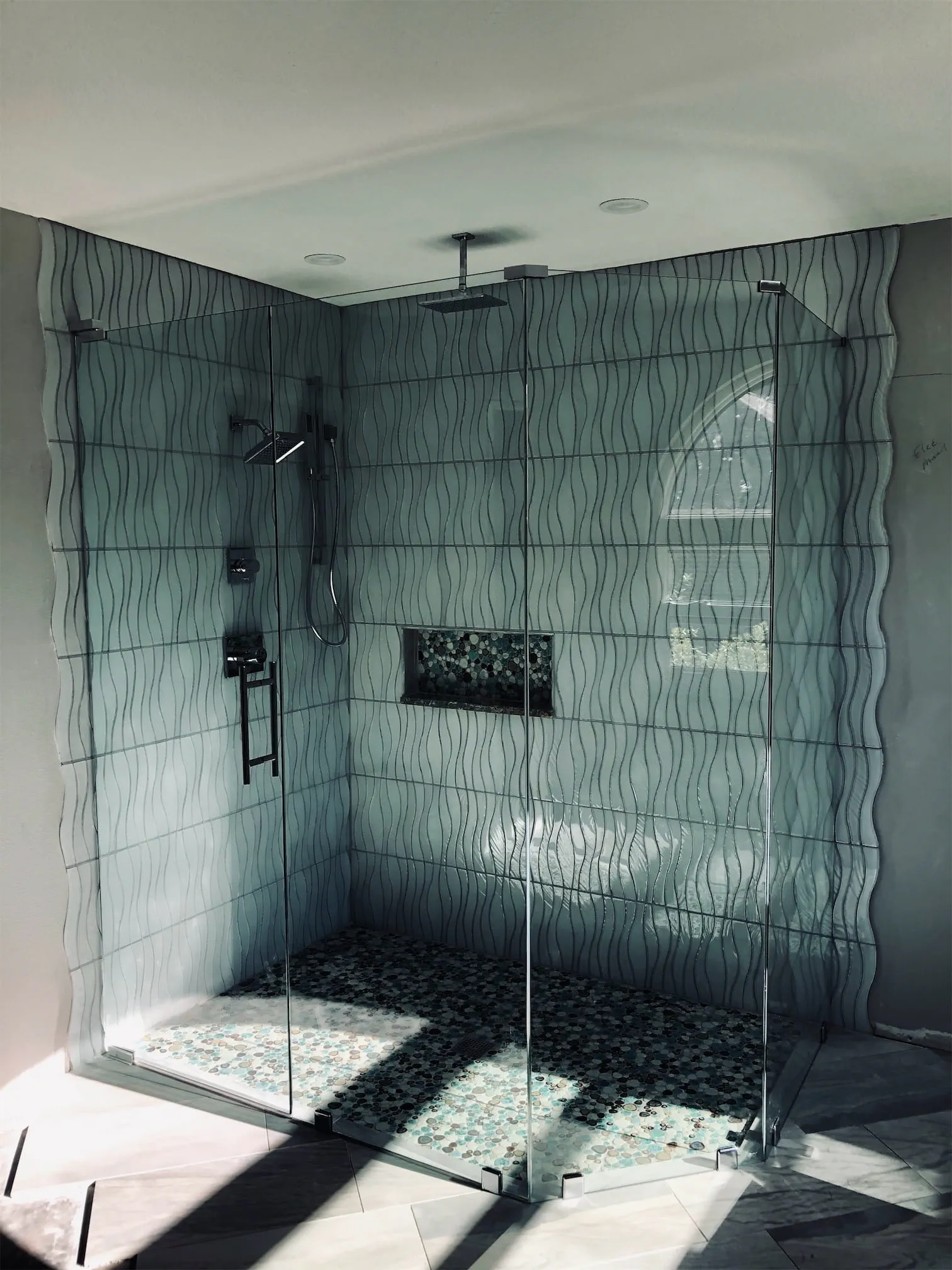 Mosaic Shower Remodel