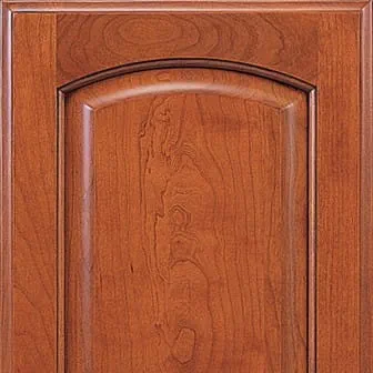 Arch cabinet door