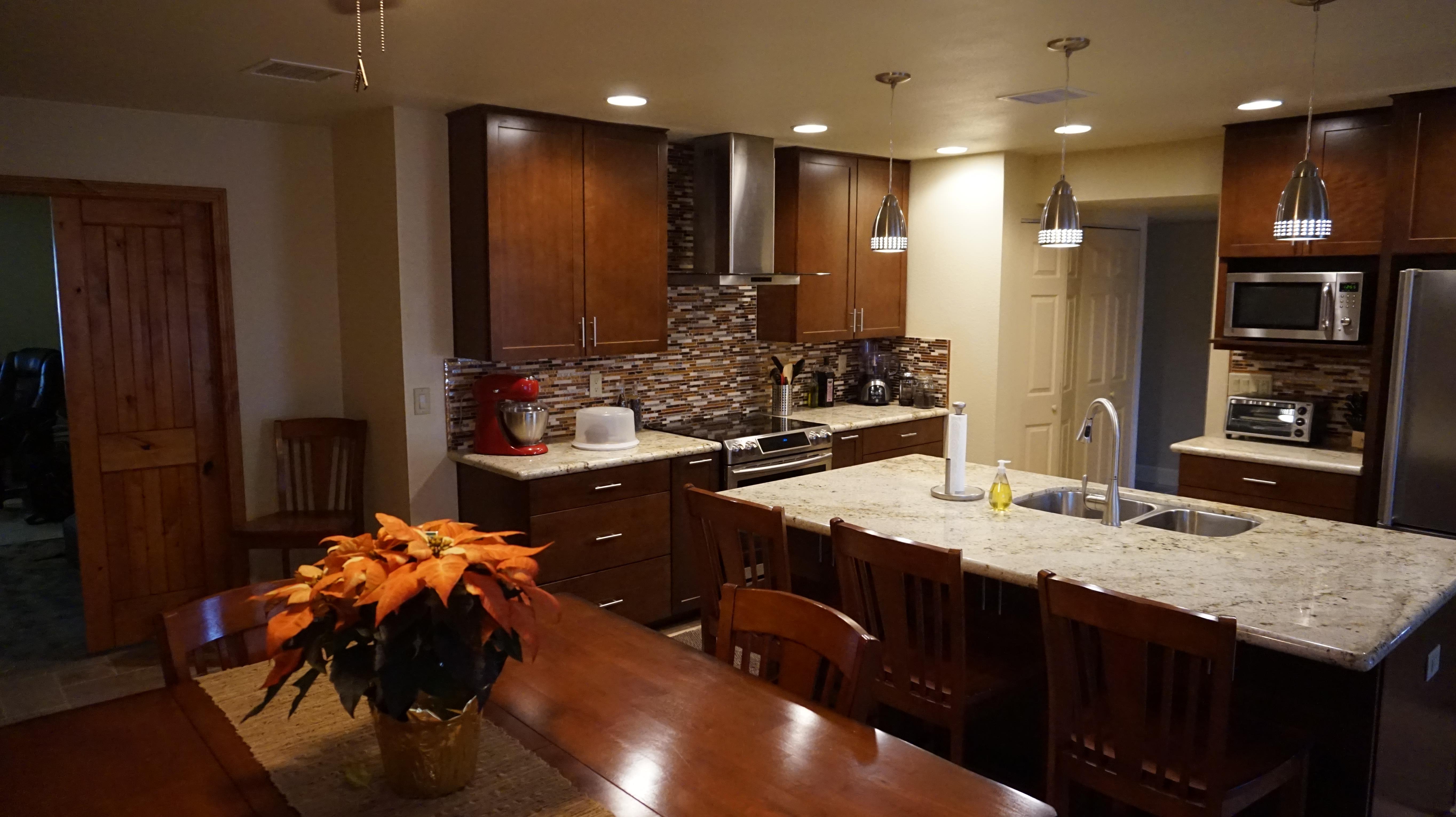 Kitchen with Plenty of Seating After 2
