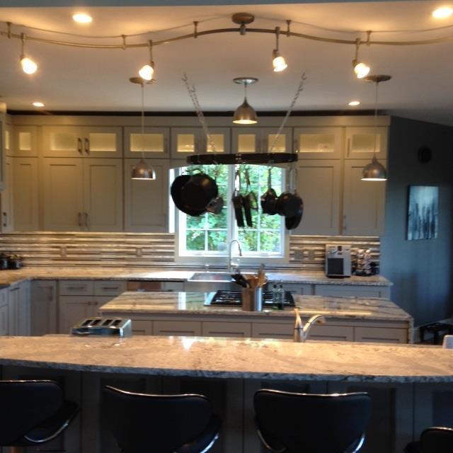 Modern Double Island Kitchen After 7