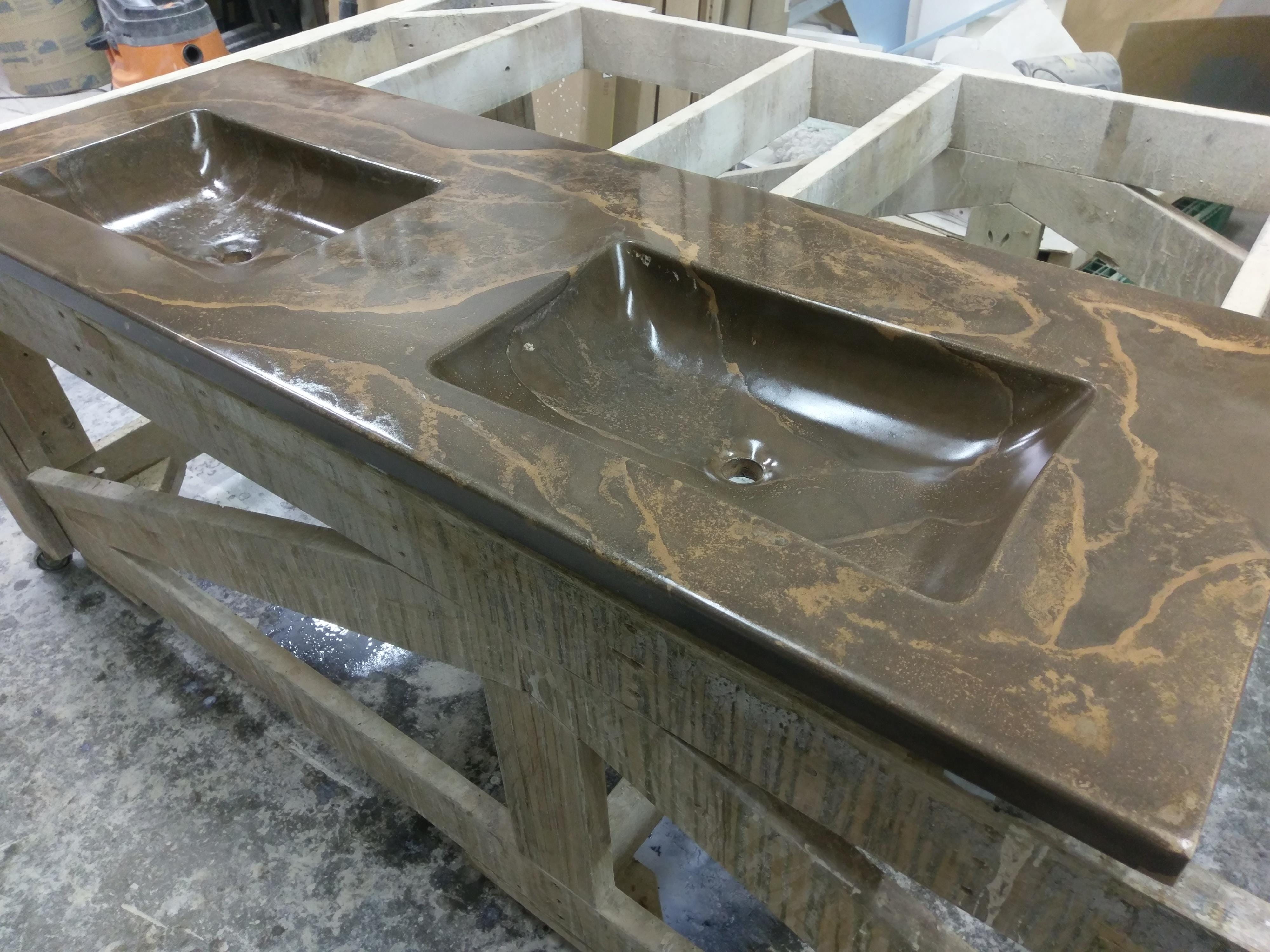 Custom Concrete Vanity Top ProSource Wholesale