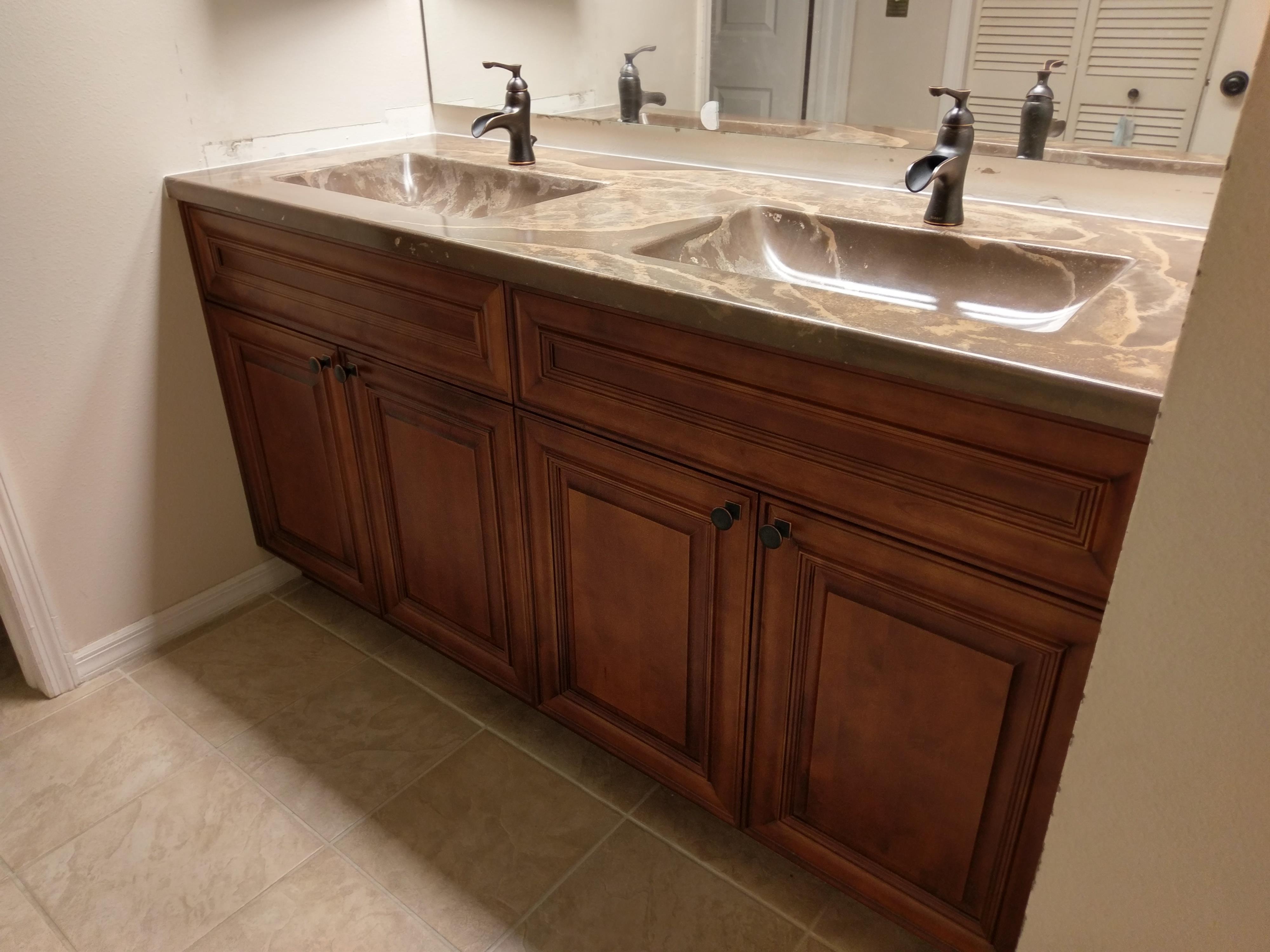 Custom Concrete Vanity Top ProSource Wholesale
