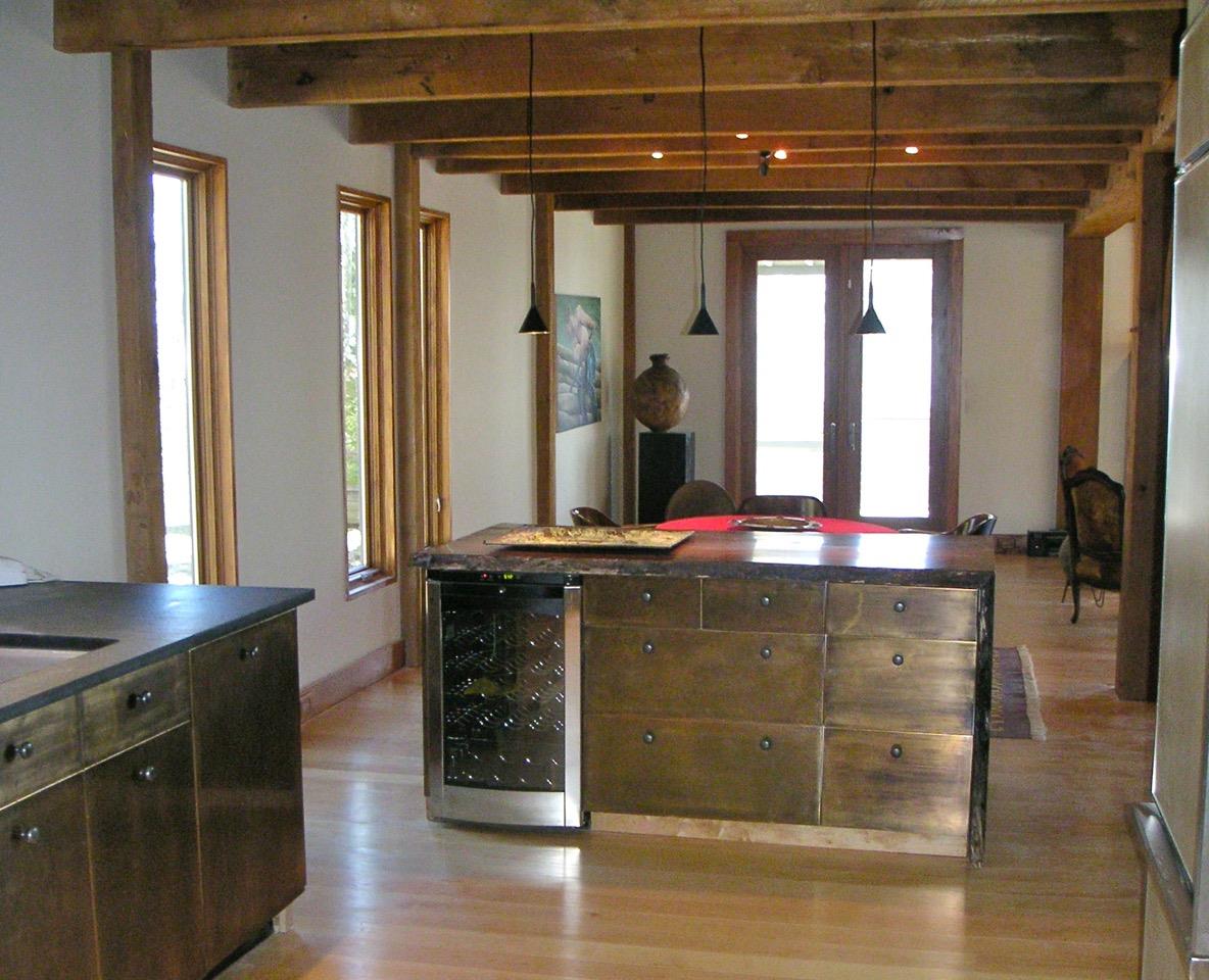 Post and Beam Kitchen After 4