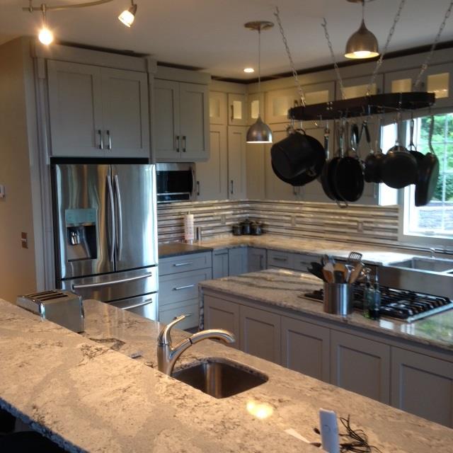 Modern Double Island Kitchen After 6
