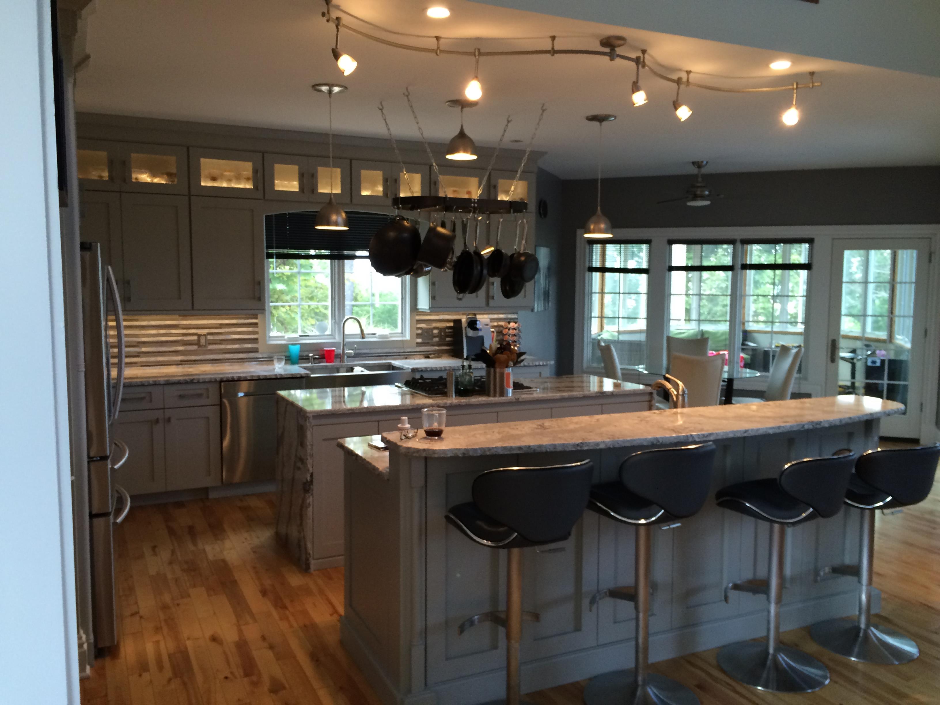 Modern Double Island Kitchen After 3