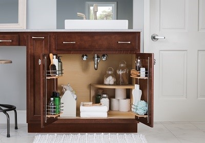 Stay organized with Aristokraft Cabinetry available at ProSource Wholesale