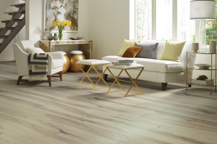 Avienda engineered hardwood, available at ProSource Wholesale, are available in a wide plank design