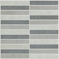 Avienda Tyburn Stacked Mosaic porcelain tile in Winter color available at ProSource Wholesale