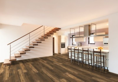 Easy to install COREtec luxury vinyl flooring available at ProSource Wholesale