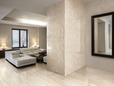 Enduring Strength Happy Floors porcelain tile available at ProSource Wholesale
