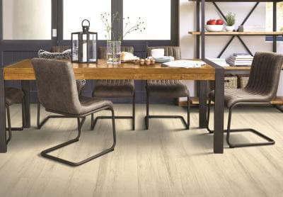 Harding Home luxury vinyl plank, available at ProSource Wholesale, is easy to clean and maintain