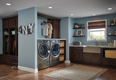Homecrest cabinetry, available at ProSource Wholesale, offers options for any room
