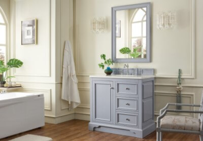 James Martin Vanities, available at ProSource Wholesale, ensure a lasting finish