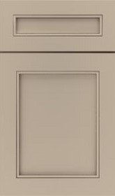 Kemper Cotter 5-Piece maple cabinet in Lambswool Amaretto Creme Detail color available at ProSource Wholesale