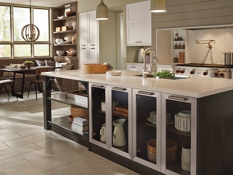 Stylish Kitchen Craft cabinetry available at ProSource Wholesale
