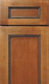 Omega Brentwood maple cabinet in Ginger Onyx color available at ProSource Wholesale