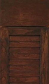Omega Cancun cherry cabinet in Chestnut color available at ProSource Wholesale