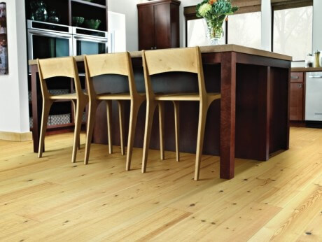 Resista Plus H2O waterproof hardwood, available at ProSource Wholesale, gives unrivaled beauty and performance in any room