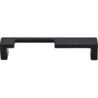 Top Knobs Sanctuary II Pull TK256BLK cabinet hardware in Flat Black color available at ProSource Wholesale