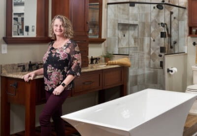 In-showroom kitchen and bath designers at ProSource Wholesale