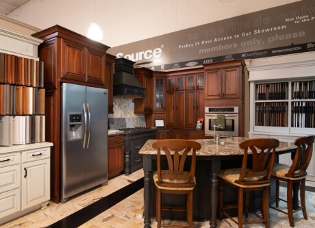 Builders can work with in-house kitchen and bath designers at ProSource Wholesale