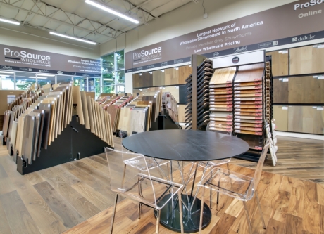 Installers and their clients have access to the private showrooms of ProSource Wholesale