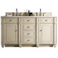 James Martin Bristol vanity in Vintage Vanilla color available at ProSource Wholesale