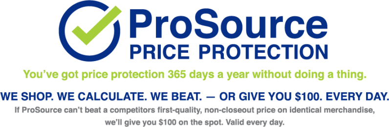 ProSource Wholesale Price Protection