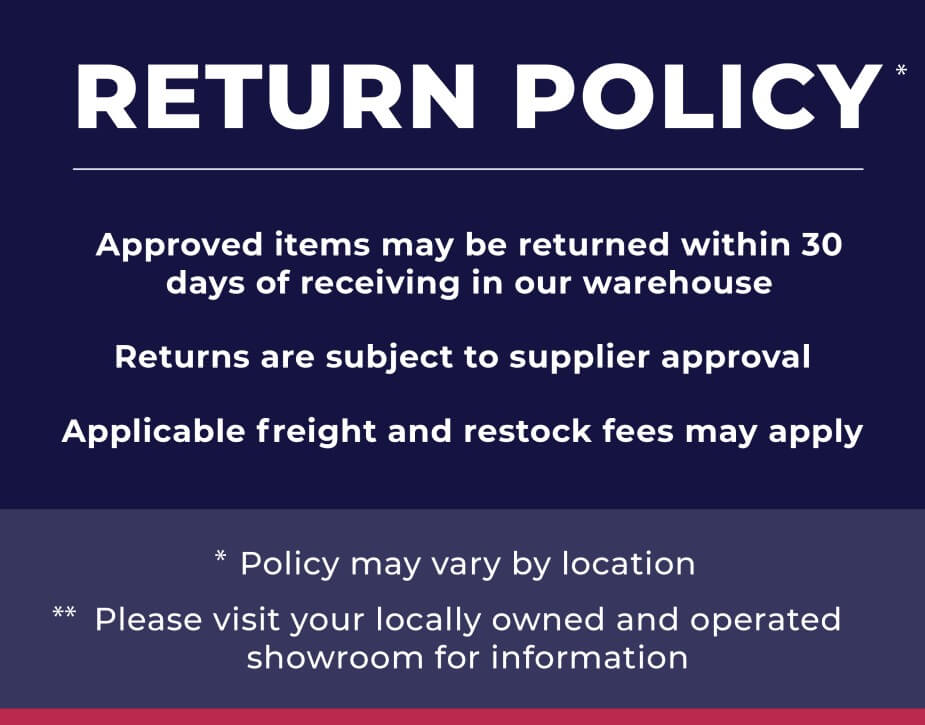 ProSource Wholesale return policy