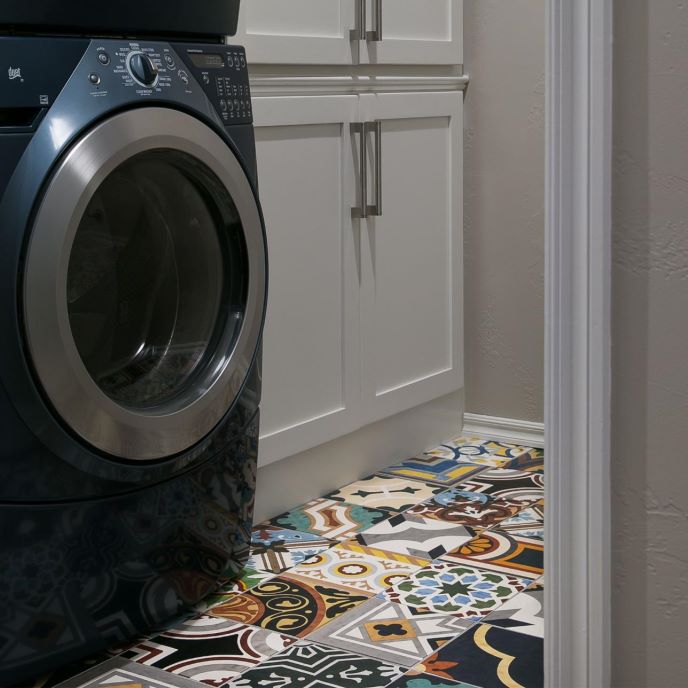 Colorful Laundry Room Prosource Wholesale