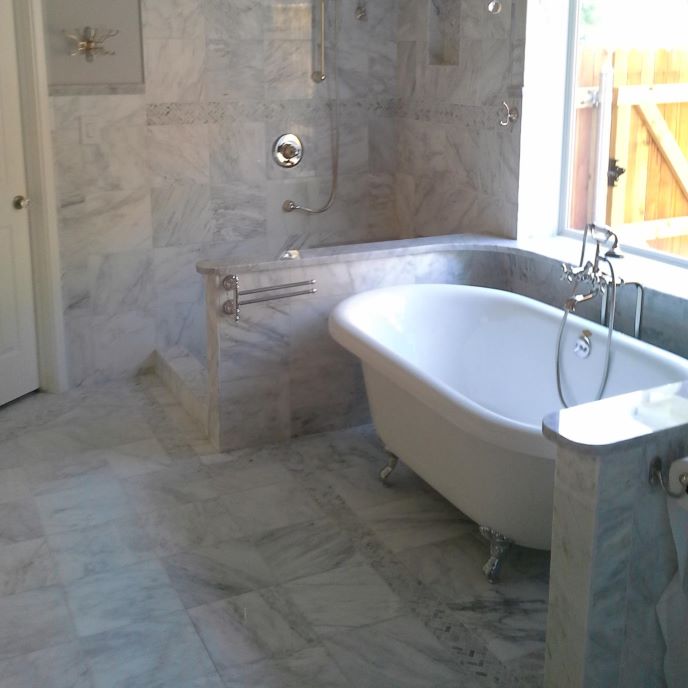 White Vintage Bathroom Restoration Prosource Wholesale