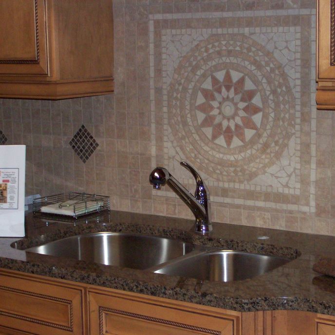 Backsplash With Intricate Details Prosource Wholesale