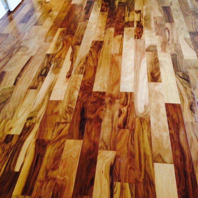 Dark And Light Wood Floor Basement Prosource Wholesale