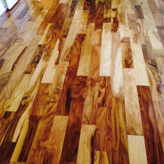 Dark And Light Wood Floor Basement, Hardwood Floors Jacksonville