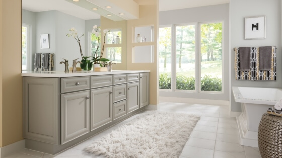 Diamond cabinets, available at ProSource Wholesale, are perfect for any room, size, style and budget
