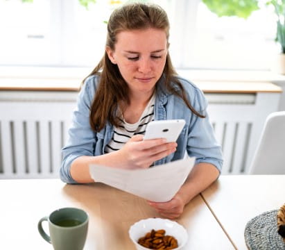 Review Your Account  Card Carousel