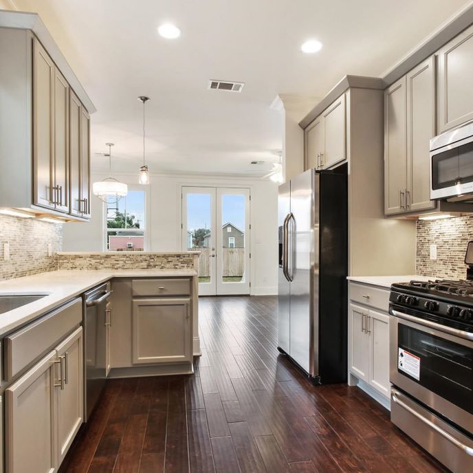 Big Design Ideas For Small Kitchen Remodels | ProSource Wholesale When it comes to small kitchen remodels, there are a few big design ideas that can make a huge impact. Utilizing vertical space with tall cabinets, incorporating multifunctional furniture such as a kitchen island with storage, and choosing light colors to create the illusion of a larger space are all great design ideas for small kitchen remodels.