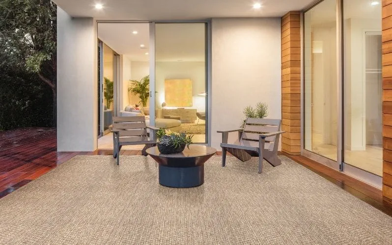 outdoor patio deck area