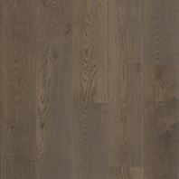 Avienda engineered white oak flooring in a deep chocolate color
