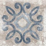 Marazzi Lucca Blue ceramic tile with a muted blue tone and soft matte surface texture.