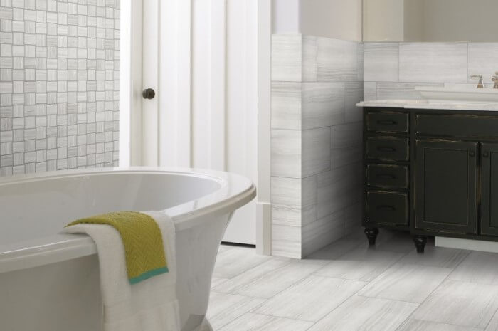 Avienda tile, available at ProSource Wholesale, can be mixed and matched for distinctive patterns