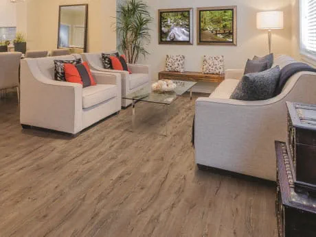 Resista Plus H2O luxury vinyl flooring available at ProSource Wholesale