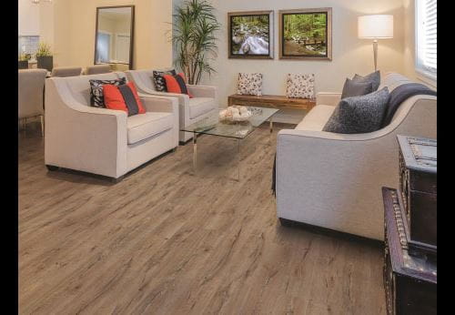 Resista Plus H2O luxury vinyl flooring available at ProSource Wholesale