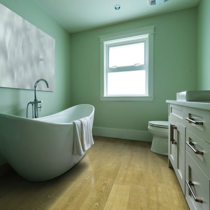 Harding Reserve H20 flooring in bathroom setting 