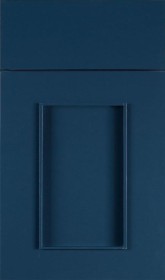 Omega Metro Square Blue Lagoon Maple Cabinets