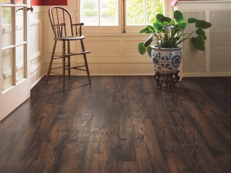 RevWood Select waterproof laminate, available at ProSource Wholesale, offers gorgeous hardwood visuals with the performance of a laminate