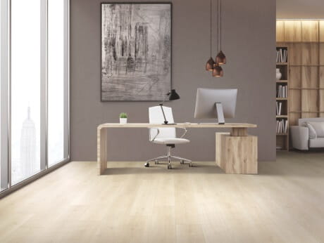 RevWood laminate, available at ProSource Wholesale, provides the beautiful look of real wood in a durable floor